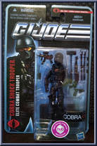 Cobra Shock Trooper (City Strike) from G.I. Joe - Pursuit of Cobra - Basic Series manufactured by Hasbro [Front]