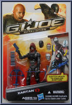 Zartan (Switching Heads) from G.I. Joe - Retaliation - Basic Series manufactured by Hasbro [Front]