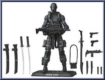 Snake Eyes from G.I. Joe - Retro - Basic Series manufactured by Hasbro [Loose]