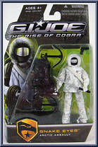 Snake Eyes (Arctic Assault) from G.I. Joe - Rise of Cobra - Collection 1 - Wave 3 manufactured by Hasbro [Front]