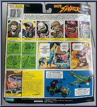 Battle Bunker (with Battle Command Sgt. Savage) from G.I. Joe - Sgt. Savage - Playsets manufactured by Hasbro [Back]