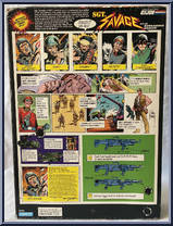 Total Combat Sgt. Savage from G.I. Joe - Sgt. Savage - 12" Scale manufactured by Hasbro [Back]