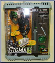 Snake Eyes (Whip Star) from G.I. Joe - Sigma Six - Basic Series manufactured by Hasbro [Front]