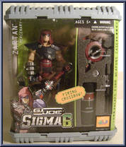 Zartan (Firing Crossbow) from G.I. Joe - Sigma Six - Basic Series manufactured by Hasbro [Front]