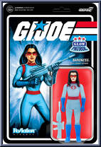Baroness (Glow Patrol) from G.I. Joe - ReAction Figures manufactured by Super7 [Front]
