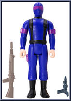 Snake Eyes (RAH) from G.I. Joe - ReAction Figures manufactured by Super7 [Loose]
