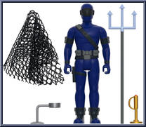 Snake Eyes (Combat Gladiator) from G.I. Joe - ReAction Figures manufactured by Super7 [Loose]
