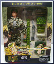 Green Beret Machine Gun Outpost Set from G.I. Joe - Timeless Collection - Basic Series manufactured by Hasbro [Front]