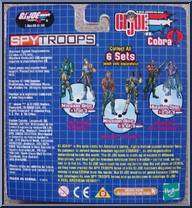 Zartan from G.I. Joe vs. Cobra - Mission Discs manufactured by Hasbro [Back]