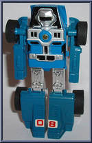 Buggyman (Blue) from Go-Bots - 1983 Series manufactured by Tonka [Loose]
