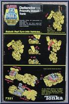 Defendor from Go-Bots - Super Go-Bots manufactured by Tonka [Back]