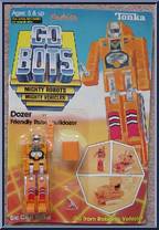 Dozer from Go-Bots - 1983 Series manufactured by Tonka [Front]