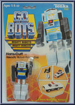 Hans-Cuff from Go-Bots - 1983 Series manufactured by Tonka [Front]