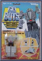 Leader-1 (Gray) from Go-Bots - 1984 Series manufactured by Tonka [Front]