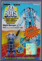 Night Ranger from Go-Bots - 1985 Series manufactured by Tonka [Front]