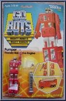 Pumper from Go-Bots - 1983 Series manufactured by Tonka [Front]