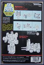 Spoons from Go-Bots - 1984 Series manufactured by Tonka [Back]