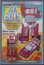 Street Heat from Go-Bots - 1984 Series manufactured by Tonka [Front]
