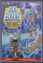 Twin Spin from Go-Bots - 1984 Series manufactured by Tonka [Front]