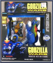Spacegodzilla from Godzilla - Godzilla Wars - Boxed Roaring Figures manufactured by Trendmasters [Front]