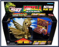 Ghidorah Action Play Set from Godzilla - King of the Monsters - Playsets manufactured by Trendmasters [Front]