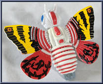 Mothra from Godzilla - King of the Monsters - Boxed Roaring Figures manufactured by Trendmasters [Loose]
