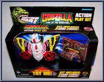 Mothra Action Play Set from Godzilla - King of the Monsters - Playsets manufactured by Trendmasters [Front]