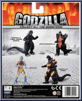 Godzilla (1995) from Godzilla - Basic Series manufactured by Playmates [Back]