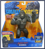 Kong (Battle Roar) from Godzilla vs Kong - Basic Series manufactured by Playmates [Front]