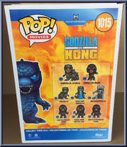 Neon City Godzilla (10" Scale) from Godzilla vs Kong - Pop! Vinyl Figures manufactured by Funko [Back]