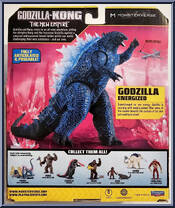 Godzilla (Energized) from Godzilla x Kong: The New Empire - 6" Scale manufactured by Playmates [Back]