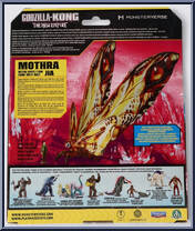 Mothra with Jia from Godzilla x Kong: The New Empire - 6" Scale manufactured by Playmates [Back]