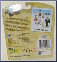 Grunkle Stan & Bill Cipher from Gravity Falls - Basic Series manufactured by Jazwares [Back]