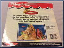 Bandits from Great Adventures - Basic Series manufactured by Fisher-Price [Back]