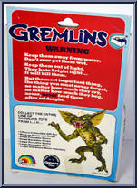 Gizmo from Gremlins - Basic Series manufactured by LJN [Back]
