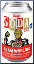 Adam Warlock (Cosmic Energy Fire Blasts) from Guardians of the Galaxy - Volume 3 - Soda manufactured by Funko [Front]