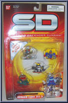 Gundam Fight Set 5 from Gundam SD - Mini-Figures manufactured by Bandai [Front]