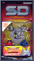Gundam Force Set 2 from Gundam SD - Mini-Figures manufactured by Bandai [Front]
