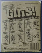 Slugs Magee from Guts! - Green Berets manufactured by Mattel [Back]