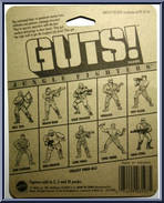 Lone Wolf from Guts! - Jungle Fighters manufactured by Mattel [Back]