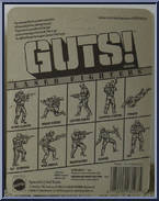 Captain Burns from Guts! - Laser Fighters manufactured by Mattel [Back]