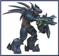Hunter from Halo 3 - Series 4 - Deluxe Figures manufactured by McFarlane [Loose]