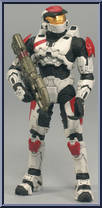 Spartan Mark V (White / Red) Action Figure