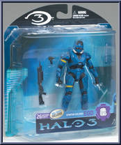 Spartan Soldier EOD (Blue) from Halo 3 - Series 2 - Multiplayer manufactured by McFarlane [Front]