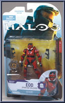 Spartan Soldier EOD (Red) from Halo 3 - Series 4 - Equipment Edition manufactured by McFarlane [Front]