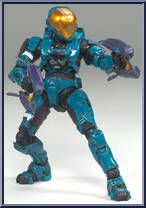 Spartan Soldier EVA (Teal) (Fred Meyer) Action Figure