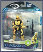 Spartan Soldier ODST (Pale) (EE) from Halo 3 - Series 3 - Multiplayer manufactured by McFarlane [Front]