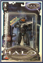 Master Chief (Cobalt Battle Damaged) from Halo - Exclusives manufactured by Joyride Studios [Front]