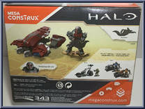 Banished Ghost Rush from Halo - Sets manufactured by Mega Bloks [Back]