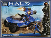 Blue Series Rockethog from Halo - Sets manufactured by Mega Bloks [Front]